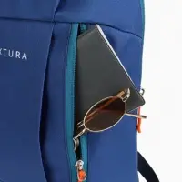 Рюкзак спортивный TEXTURA, на молнии, с карманом, размер 20&times;11&times;39 см, синий