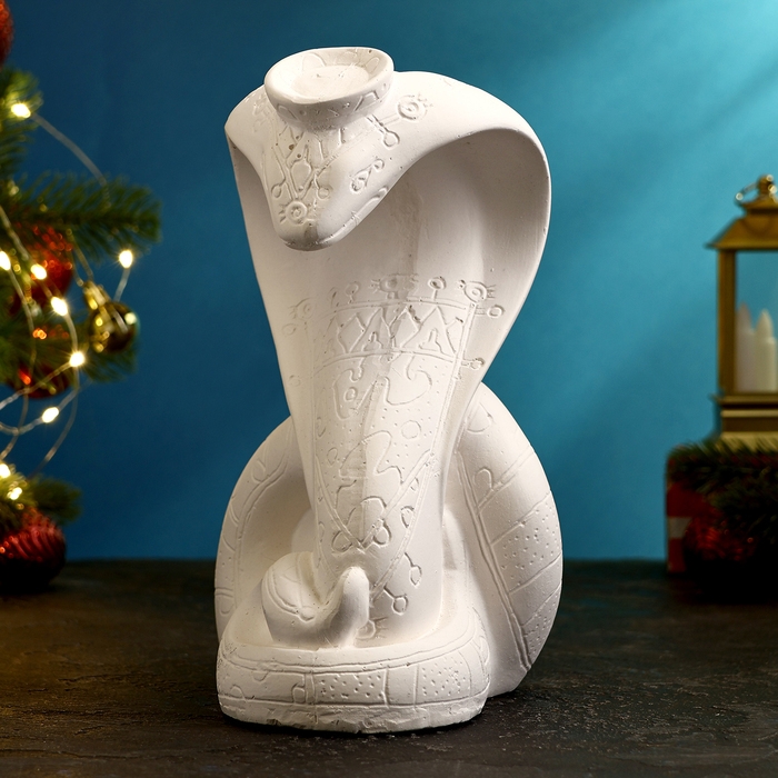 Новый год. Символ 2025. Копилка - раскраска  Новый год. Символ 2025. Копилка - раскраска "Змея принцесса Кобра" 13х22см