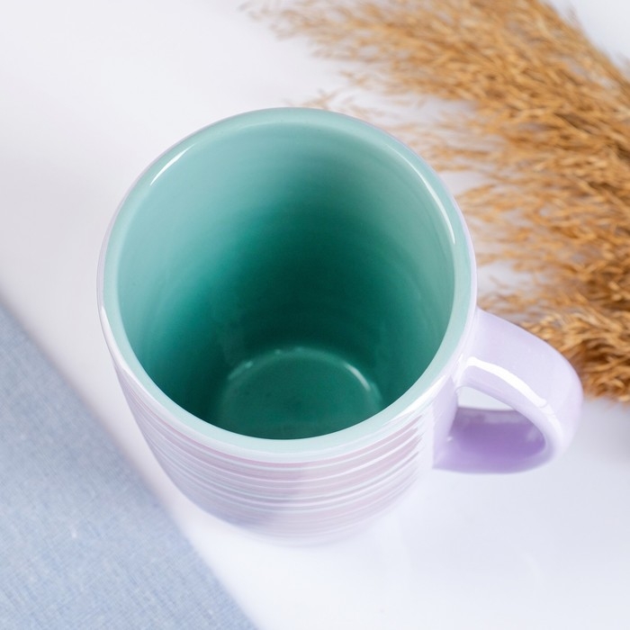 Кружка Кружка "Грация" 0,35л / 8,5х11см, лаванда