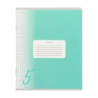 Комплект тетрадей из 10 штук, 24 листа в клетку Calligrata "Пятёрка", обложка мелованный картон, ВД-лак, блок офсет, 5 видов по 2 штуки