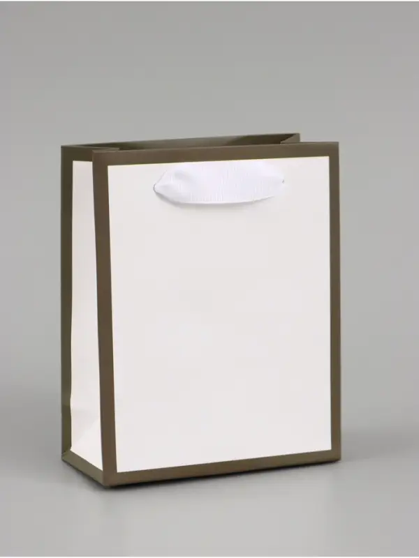 Пакет подарочный, упаковка, &laquo;Белый&raquo;, 15&times;12&times;5.5 см