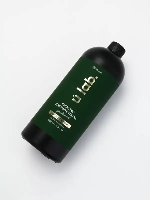 Средство для мытья пола парфюмированное, аромат Bright crystal, 1000 мл, ULAB