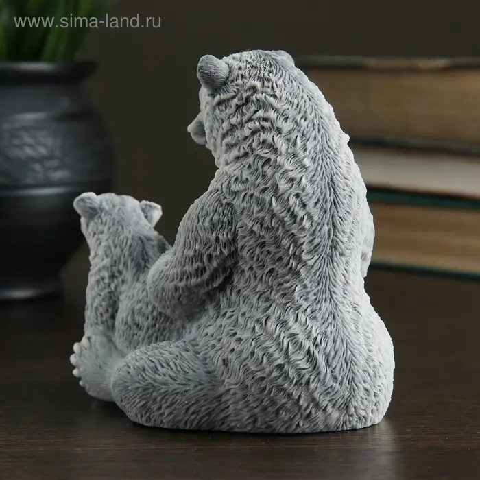 Фигурка &laquo;Медведица с медвежатами&raquo;, 11 см