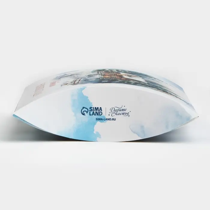 Коробка новогодняя складная фигурная «Уютного нового года!», 19 х 14 х 4 см Коробка новогодняя складная фигурная «Уютного нового года!», 19 х 14 х 4 см