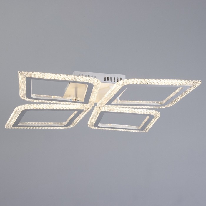 Люстра светодиодная дим. LOSANGA ДУ 3 реж. 82Вт белый 51х51х7.5см Ritter Люстра светодиодная дим. LOSANGA ДУ 3 реж. 82Вт белый 51х51х7.5см Ritter