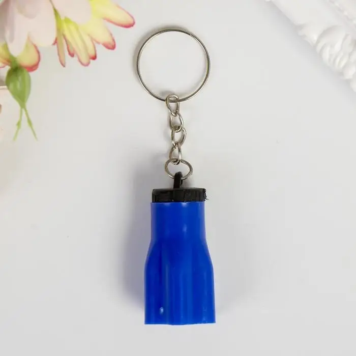 Фонарик брелок для ключей на кольце «Маленький тюльпанчик», МИКС Фонарик брелок для ключей на кольце «Маленький тюльпанчик», МИКС