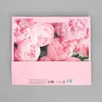 Пакет подарочный ламинированный, упаковка, &laquo;For you&raquo;, M 30&times;25.5&times;9 см