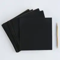 Гравюра детская &laquo;Мир аниме&raquo; с цветным эффектом, 100 шт., 8&times;8 см