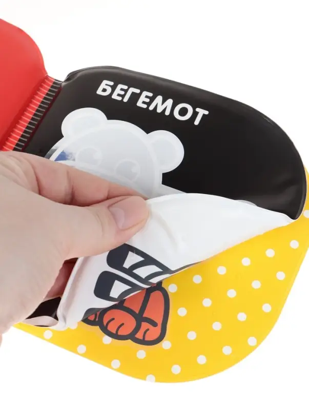 Книжка - игрушка для ванны Крошка Я &laquo;Животные Африки&raquo;, водная раскраска, по методике Гленна Домана