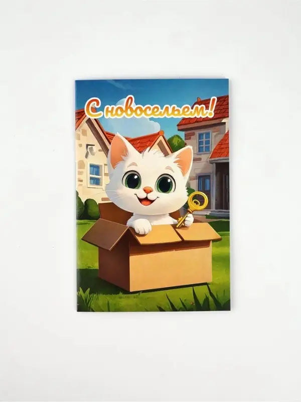 Открытка «С новосельем», 12 х 18 см Открытка «С новосельем», 12 х 18 см