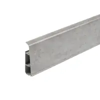 Плинтус напольный &laquo;Деконика&raquo;, 2200&times;70 мм, цвет 547 лофт светло-серый