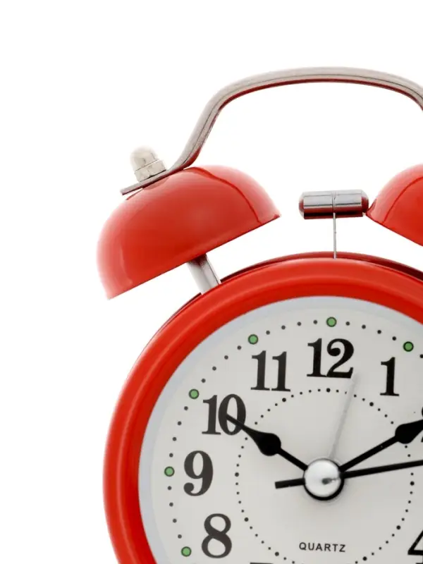 Часы - будильник настольные Часы - будильник настольные "Классика", дискретный ход, 12 х 8.5 см, АА, красные