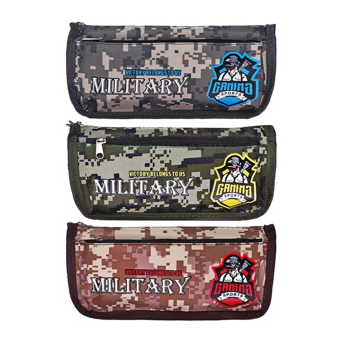 Пенал мягкий 2 отдедления, 80 х 210 х 65 мм, МИКС Пенал мягкий 2 отдедления, 80 х 210 х 65 мм, МИКС