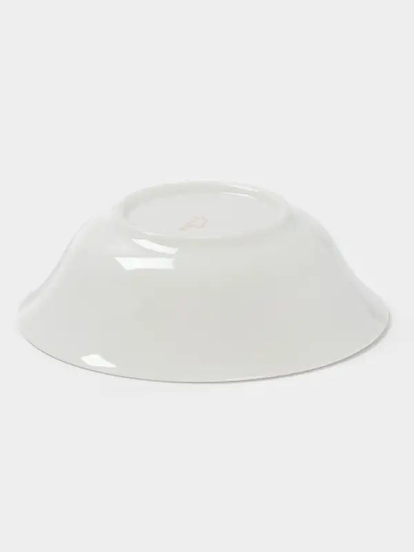 Миска детская Дулевский фарфор &laquo;Слоник&raquo;, 360 мл, d=15 см, белая