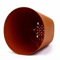 Кашпо с прикорневым поливом 15 л D-29,5см, H-31см карамель "Гранд"