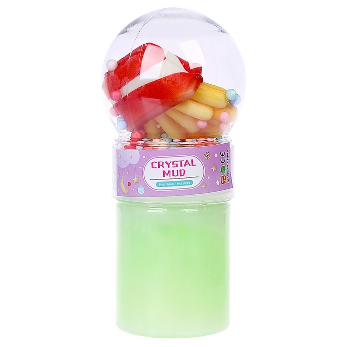 Лизун &laquo;Звери&raquo; с игрушкой, цвета МИКС