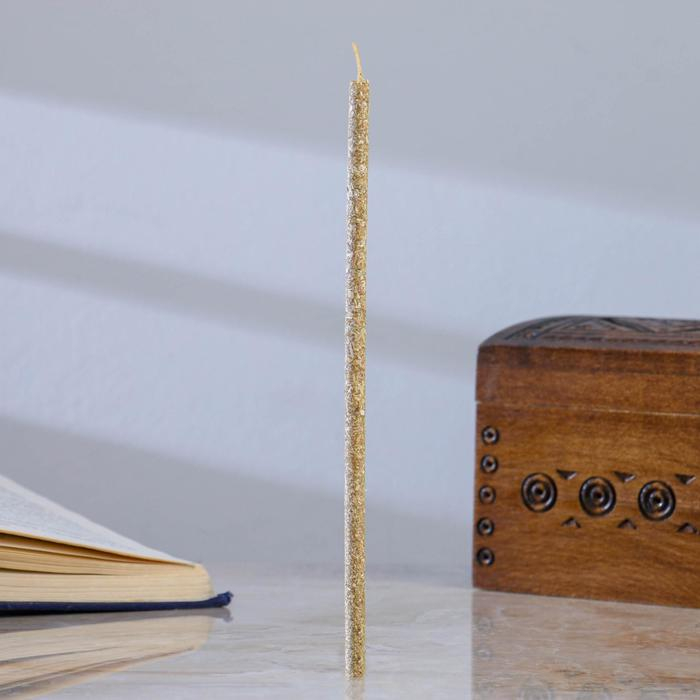 Свеча магическая медовая с ромашкой «Молитва святой Матроне», 12 штук Свеча магическая медовая с ромашкой «Молитва святой Матроне», 12 штук