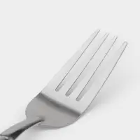 Вилки столовые Доляна &laquo;Снежная королева&raquo;, длина 19.7 см, набор 12 шт., нержавеющая сталь, серебристые