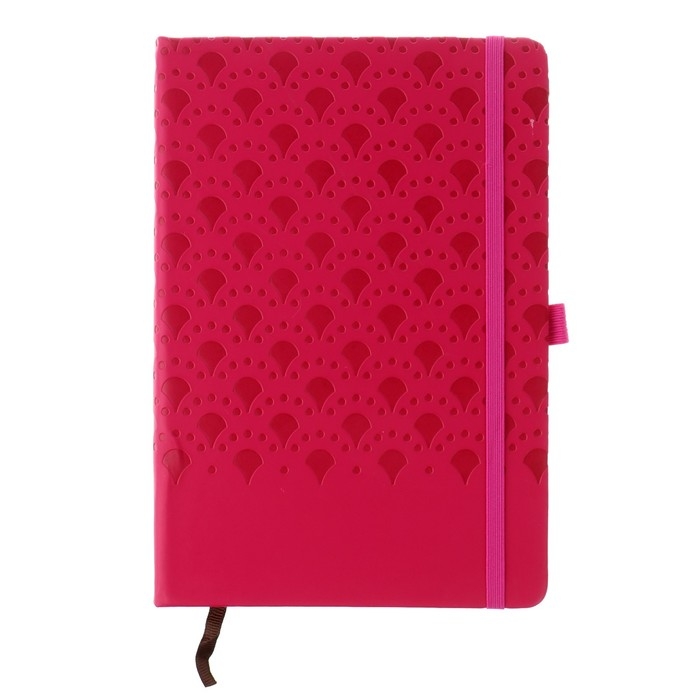 Ежедневник недатированный А5, 100 листов в клетку, на резинке, обложка кожзам, МИКС Ежедневник недатированный А5, 100 листов в клетку, на резинке, обложка кожзам, МИКС