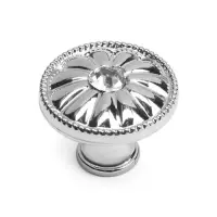 Ручка кнопка ТУНДРА РК116GP, цвет хром Ручка кнопка ТУНДРА РК116GP, цвет хром