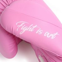 Боксерские перчатки FIGHT EMPIRE, ROSY, розовые, размер 12 oz
