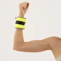 Утяжелители неопреновые ONLYTOP, 2 шт. &times; 0.25 кг, цвет салатовый