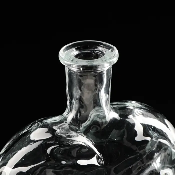 Ваза - бутылка декоративная для хранения мелочей &laquo;Сердце&raquo;, 12.5&times;6.5&times;19 см, без крышки