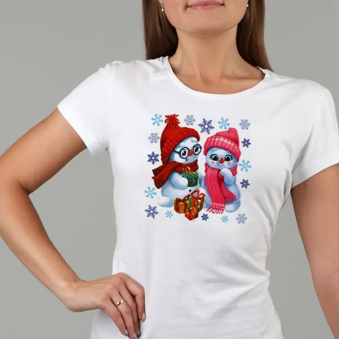 Термонаклейка &laquo;Снеговички&raquo;, 15 х 15 см