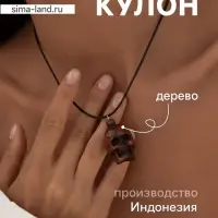 Кулон &laquo;Кость&raquo;, дерево соно