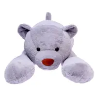 Мягкая игрушка «Медведь Бруно», серая, 100 см