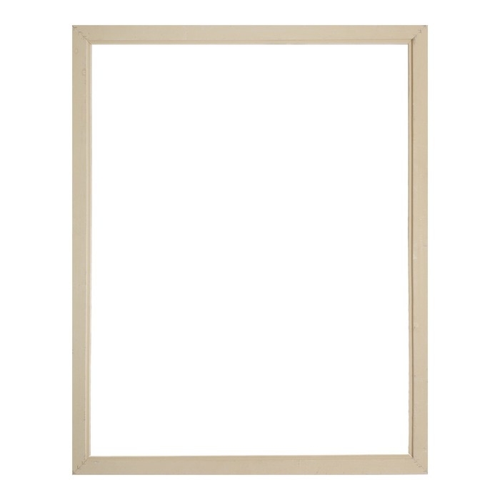 Рама для картин (зеркал) 70 х 90 х 4 см, дерево Рама для картин (зеркал) 70 х 90 х 4 см, дерево "Версаль", бело-золотая