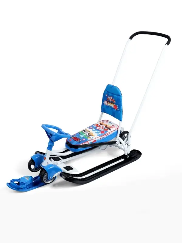 Снегокат &laquo;Тимка спорт 6 Машинки&raquo;, ТС6/БГ Nika