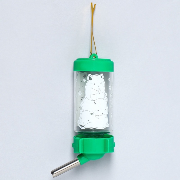 Поилка для грызунов «Пирамида» 80 мл, 9х4.5 см, микс цветов Поилка для грызунов «Пирамида» 80 мл, 9х4.5 см, микс цветов