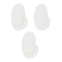 Крючки самоклеящиеся тм VETTA, пластик, 3 цвета, 3шт