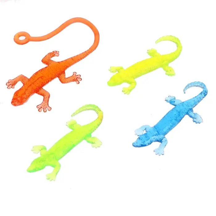 Липучка «Ящерица на присоске», цвета МИКС Липучка «Ящерица на присоске», цвета МИКС