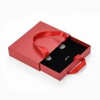 Набор коробочек подарочных 6 шт. под набор &laquo;Премиум&raquo;, 12&times;16, красный