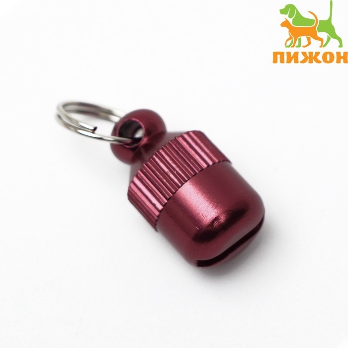 Адресник для вложения записки Адресник для вложения записки