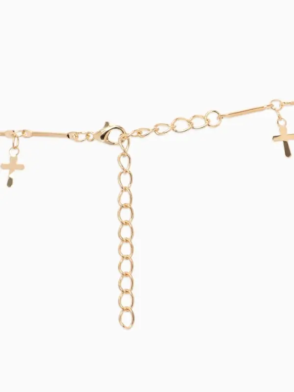 Чокер &laquo;Металлика&raquo;, крестики, цвет золото, L=30 см