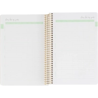 Ежедневник недатированный CUTE DIARY А5,BV,136,ПИОН,зол.греб,3-701/10