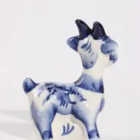 Фигурка фарфоровая &laquo;Коза Ляля&raquo;, 9&times;7&times;5 см