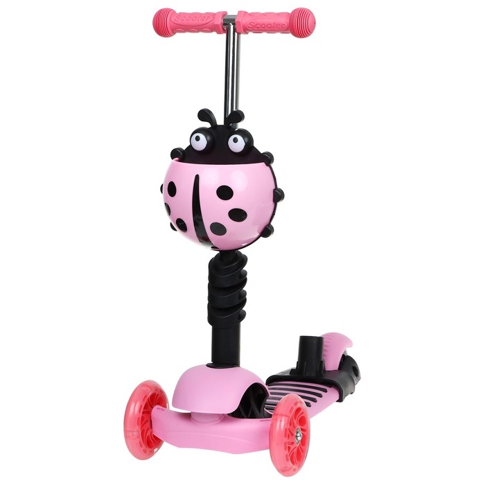 Самокат 5 в 1 GRAFFITI, колёса световые PU 120/80 мм Самокат 5 в 1 GRAFFITI, колёса световые PU 120/80 мм