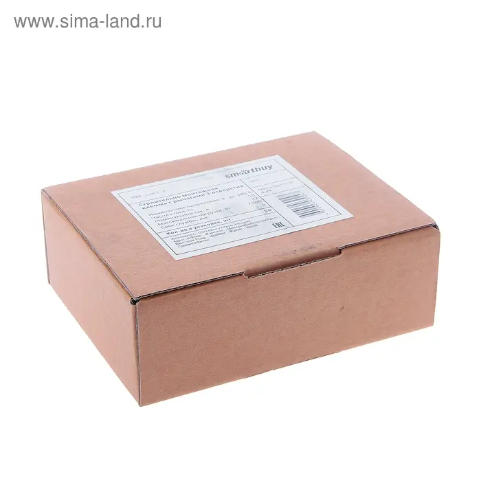 Клемма компактная соединительная Smartbuy, 3 отверстия с рычагами