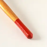 Ложка деревянная &laquo;Чернушка&raquo;, 14&times;3.5 см, хохлома, ручная роспись, МИКС