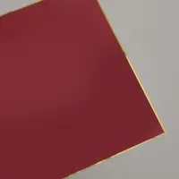 Пленка для цветов и букетов &laquo;Кайма с тиснением&raquo;, винная, 57&times;57 см