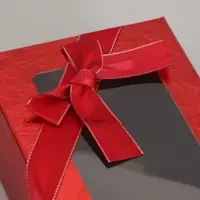 Набор подарочных коробок 3 в 1, прямоугольные с окном 23&times;16&times;9.5 21&times;14&times;8.0 19&times;12&times;6.5 см