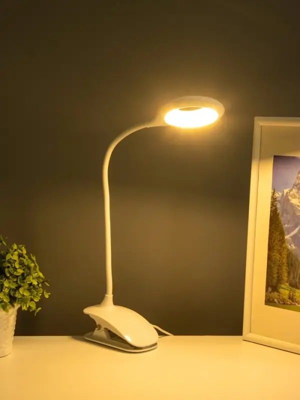 Светодиодный настольный светильник, 5Вт, 3000-6000К, 350 Лм, 13,5x7x38 см