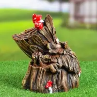 Садовая фигура из полистоуна &laquo;Лесовичок&raquo;, 20&times;14&times;19 см