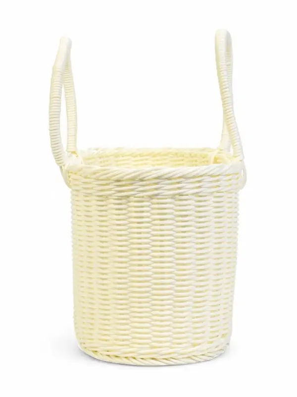 Корзина пластик 37 х 20,5 х 36 см, ручка17 см, белый Корзина пластик 37 х 20,5 х 36 см, ручка17 см, белый