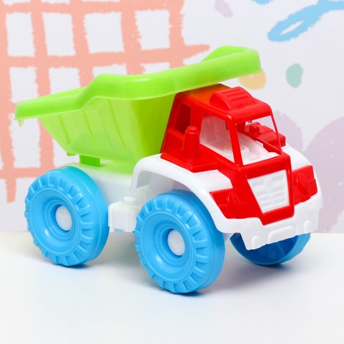 Набор детский "Грузовик": 3 игрушки для песочницы, 16 х 12 х 12 см, микс