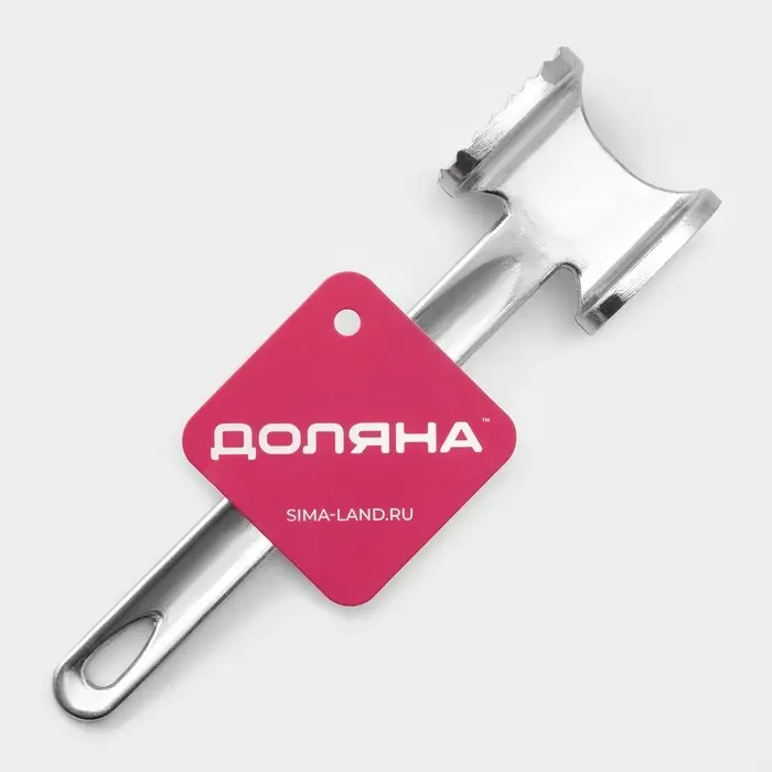 Молоток для мяса Доляна &laquo;Хозяин&raquo;, 19.5 см, серый